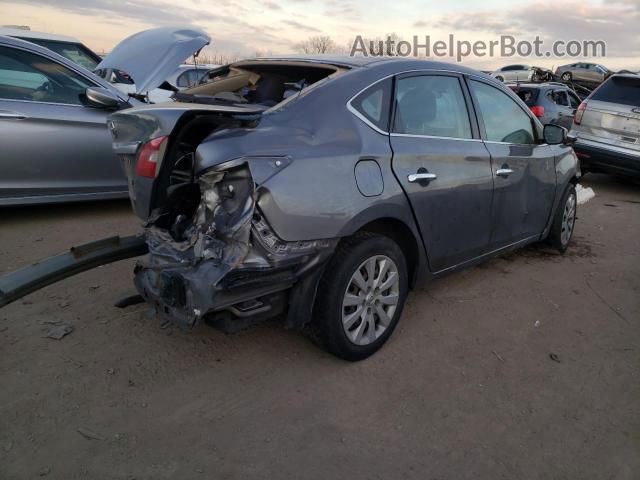 2018 Nissan Sentra S Black vin: 3N1AB7APXJY225541