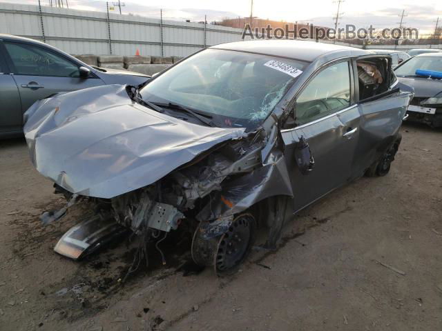 2018 Nissan Sentra S Black vin: 3N1AB7APXJY225541