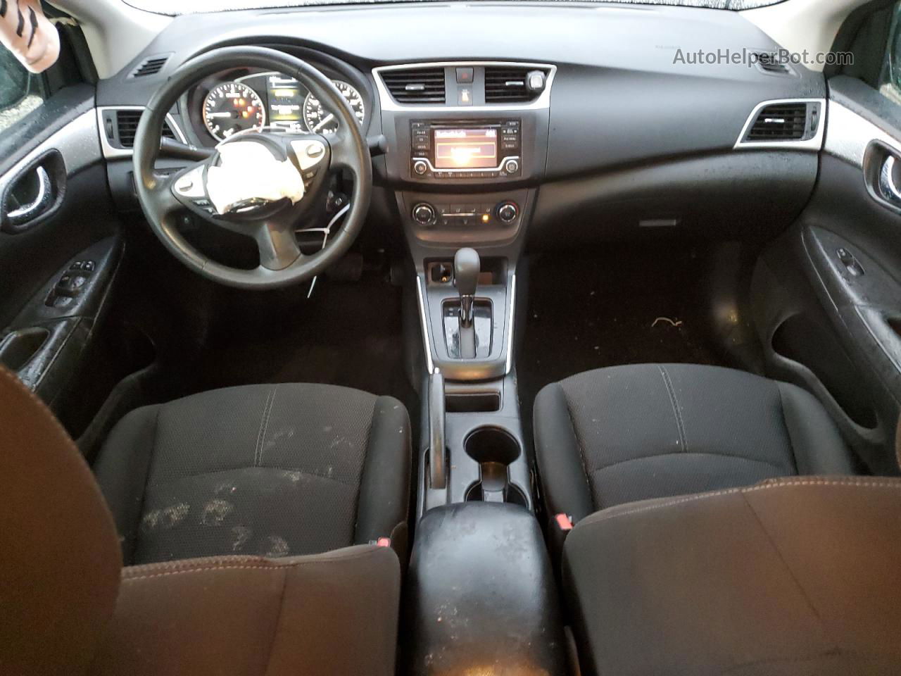 2018 Nissan Sentra S Серый vin: 3N1AB7APXJY241366