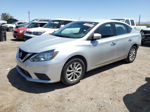 2018 Nissan Sentra S Серебряный vin: 3N1AB7APXJY243876