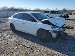 2018 Nissan Sentra S White vin: 3N1AB7APXJY253260