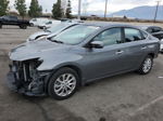 2018 Nissan Sentra S Gray vin: 3N1AB7APXJY255672