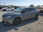 2018 Nissan Sentra S Gray vin: 3N1AB7APXJY256207