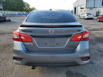 2018 Nissan Sentra S Gray vin: 3N1AB7APXJY260354