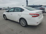 2018 Nissan Sentra S White vin: 3N1AB7APXJY269359