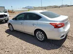 2018 Nissan Sentra S Silver vin: 3N1AB7APXJY286257