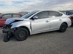 2018 Nissan Sentra S Silver vin: 3N1AB7APXJY286288