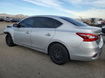 2018 Nissan Sentra S Silver vin: 3N1AB7APXJY286288