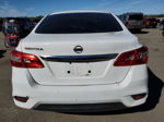 2018 Nissan Sentra S White vin: 3N1AB7APXJY287585