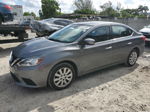 2018 Nissan Sentra S Gray vin: 3N1AB7APXJY288445