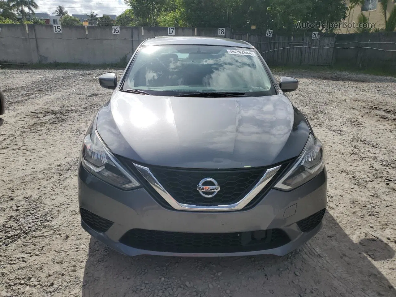 2018 Nissan Sentra S Gray vin: 3N1AB7APXJY288445