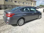 2018 Nissan Sentra S Gray vin: 3N1AB7APXJY288445