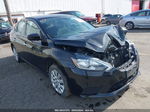 2018 Nissan Sentra S Black vin: 3N1AB7APXJY290129