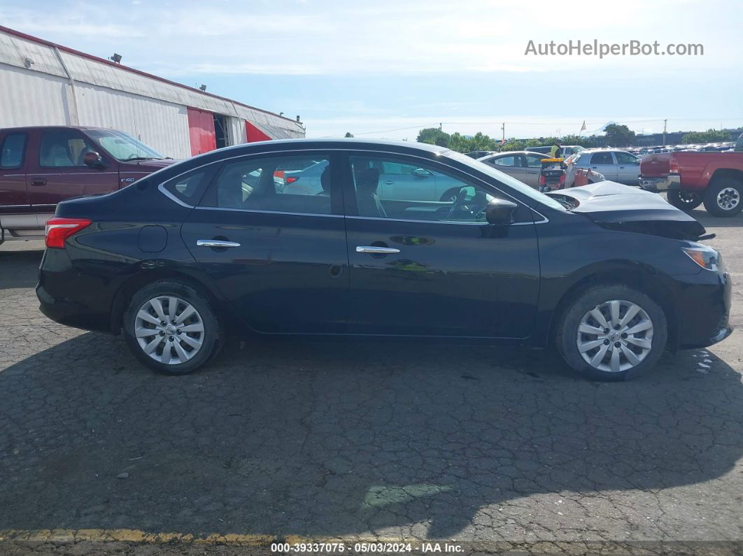 2018 Nissan Sentra S Black vin: 3N1AB7APXJY290129