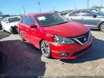 2018 Nissan Sentra Sr Red vin: 3N1AB7APXJY295668