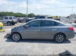 2018 Nissan Sentra Sv Gray vin: 3N1AB7APXJY302490