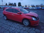 2018 Nissan Sentra S Red vin: 3N1AB7APXJY306703