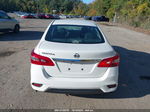 2018 Nissan Sentra S White vin: 3N1AB7APXJY310623