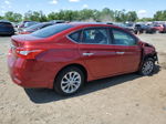 2018 Nissan Sentra S Red vin: 3N1AB7APXJY319354