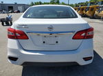 2018 Nissan Sentra S White vin: 3N1AB7APXJY336154