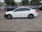 2019 Nissan Sentra S White vin: 3N1AB7APXKY213892