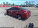 2019 Nissan Sentra Sv Red vin: 3N1AB7APXKY221507