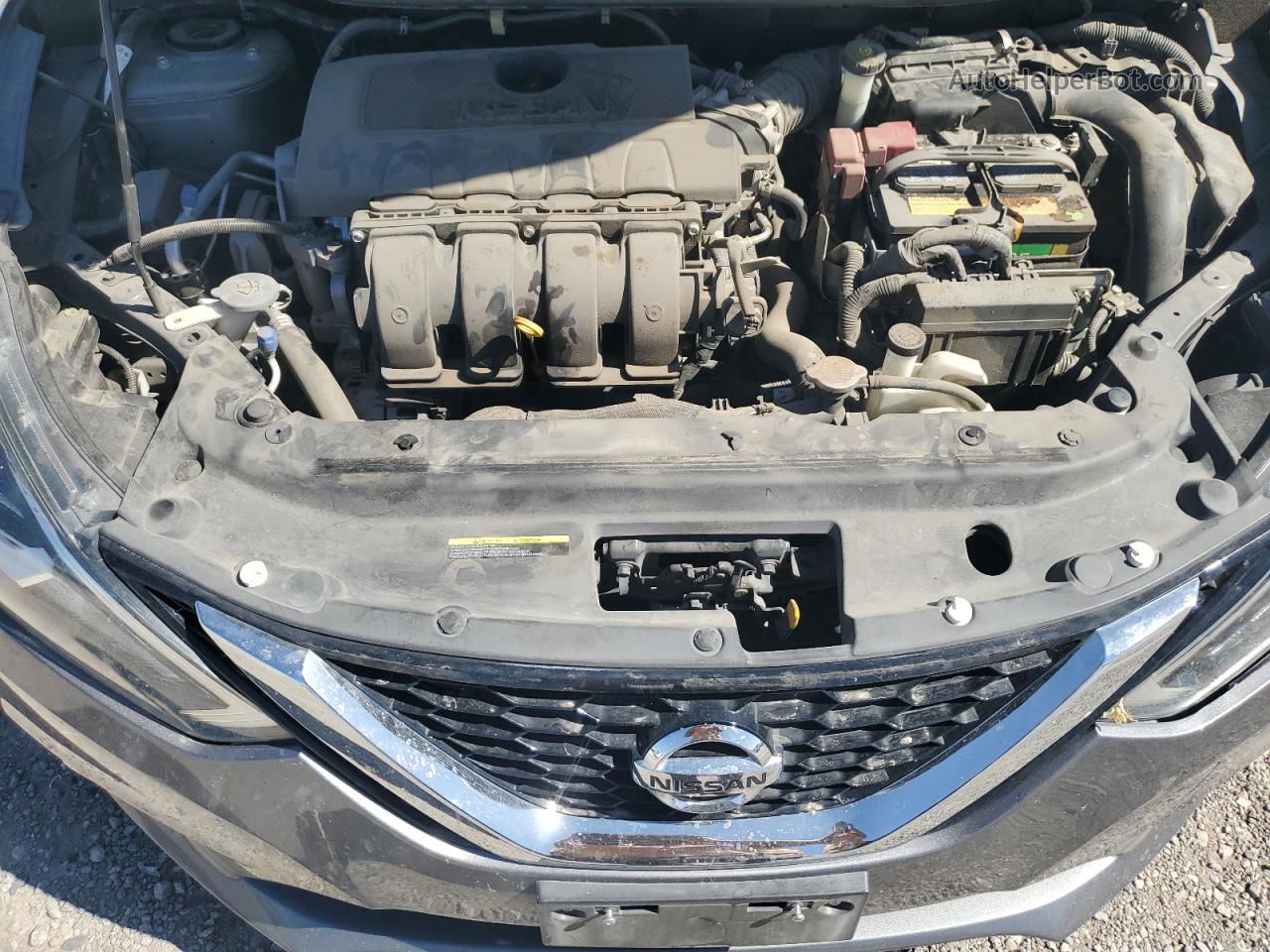 2019 Nissan Sentra S Gray vin: 3N1AB7APXKY223211