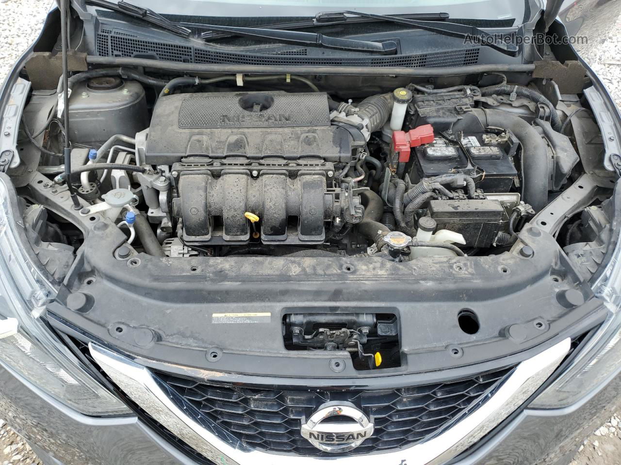 2019 Nissan Sentra S Gray vin: 3N1AB7APXKY244737