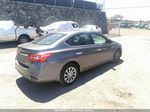 2019 Nissan Sentra Sv Gray vin: 3N1AB7APXKY287748