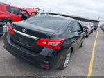 2019 Nissan Sentra S Black vin: 3N1AB7APXKY292951