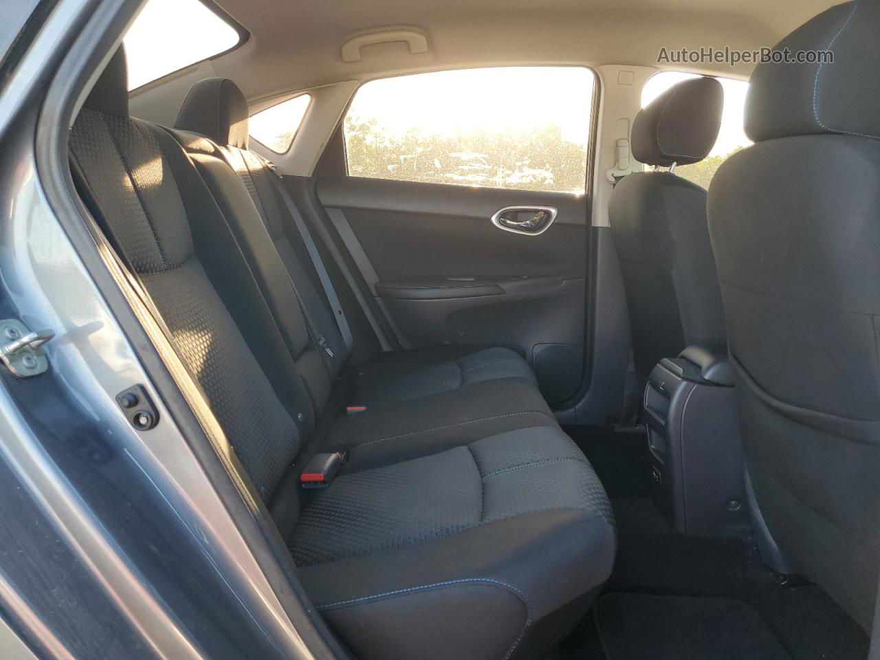 2019 Nissan Sentra S Серый vin: 3N1AB7APXKY302457