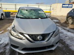 2019 Nissan Sentra S Silver vin: 3N1AB7APXKY309876