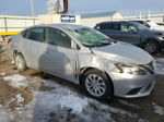 2019 Nissan Sentra S Silver vin: 3N1AB7APXKY309876