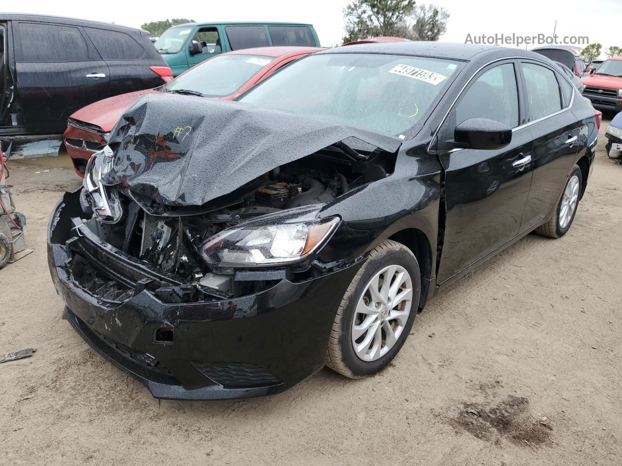 Price & History 2019 Nissan Sentra S 1.8l 4 vin: 3N1AB7APXKY332025