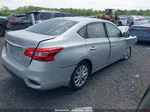 2019 Nissan Sentra Sv Серебряный vin: 3N1AB7APXKY335961