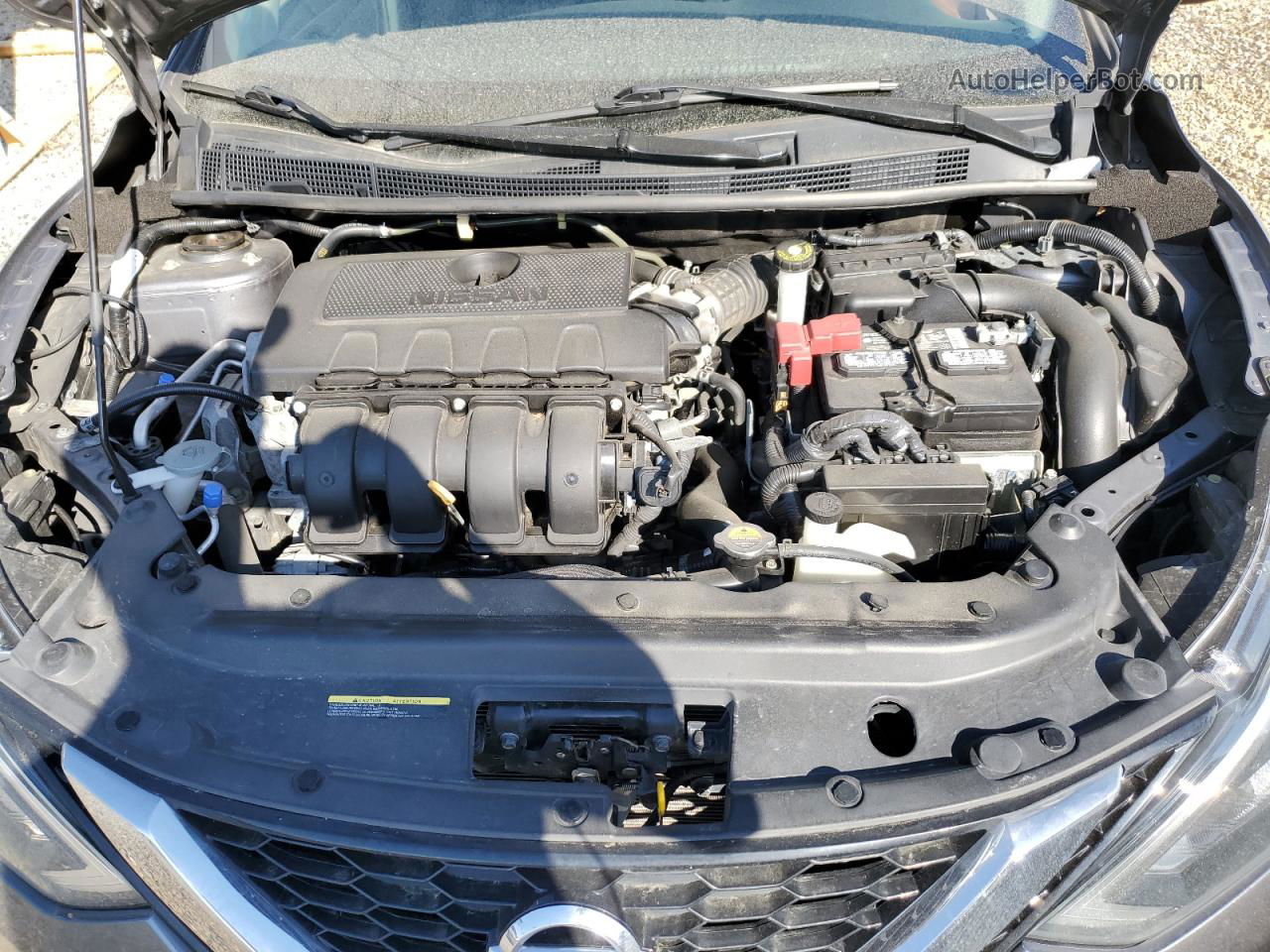 2019 Nissan Sentra S Gray vin: 3N1AB7APXKY360701