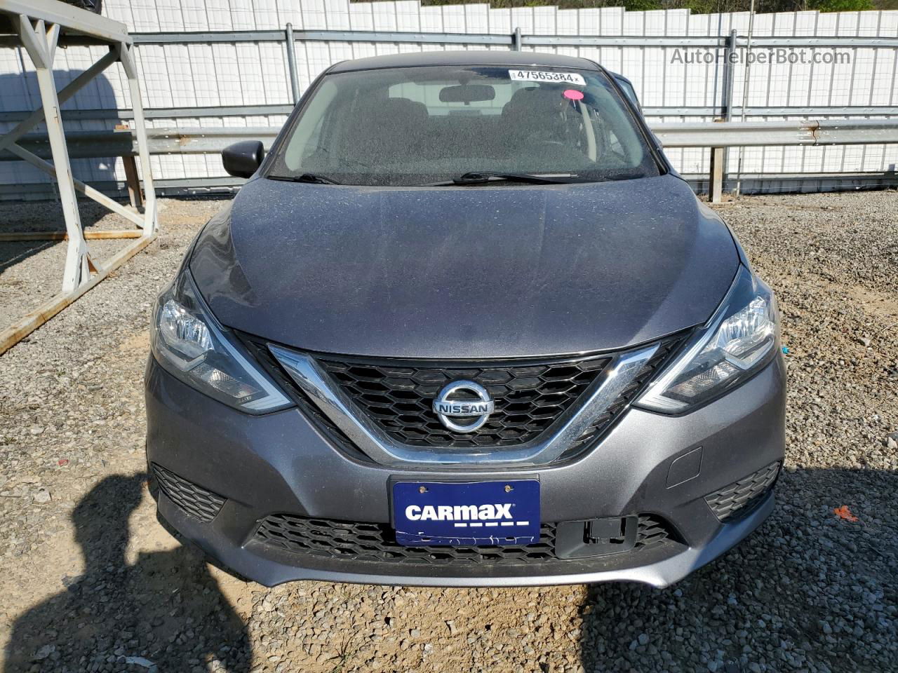 2019 Nissan Sentra S Gray vin: 3N1AB7APXKY360701