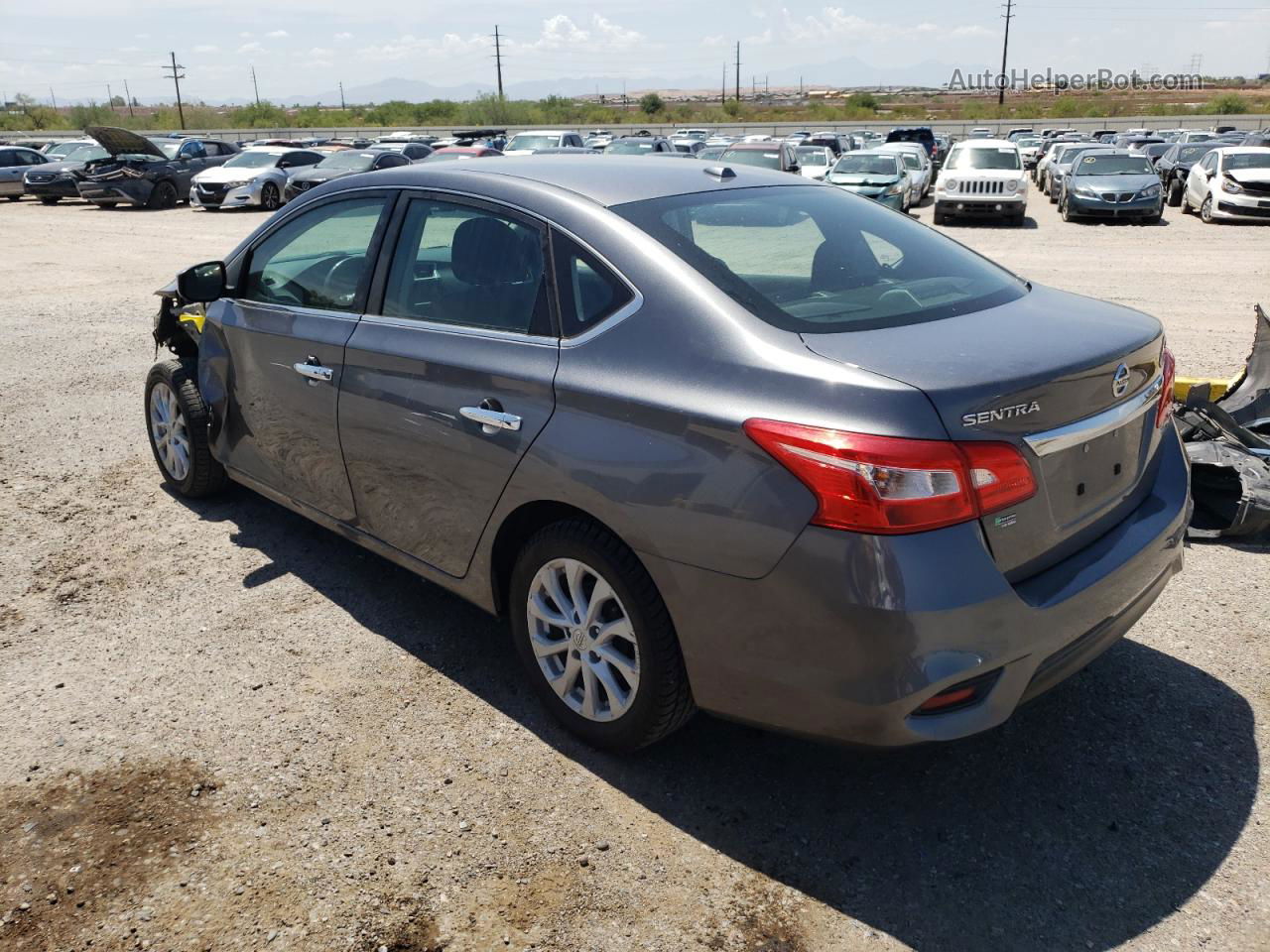 2019 Nissan Sentra S Charcoal vin: 3N1AB7APXKY362500