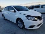 2019 Nissan Sentra S White vin: 3N1AB7APXKY373125