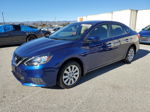 2019 Nissan Sentra S Blue vin: 3N1AB7APXKY386232