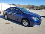 2019 Nissan Sentra S Blue vin: 3N1AB7APXKY386232