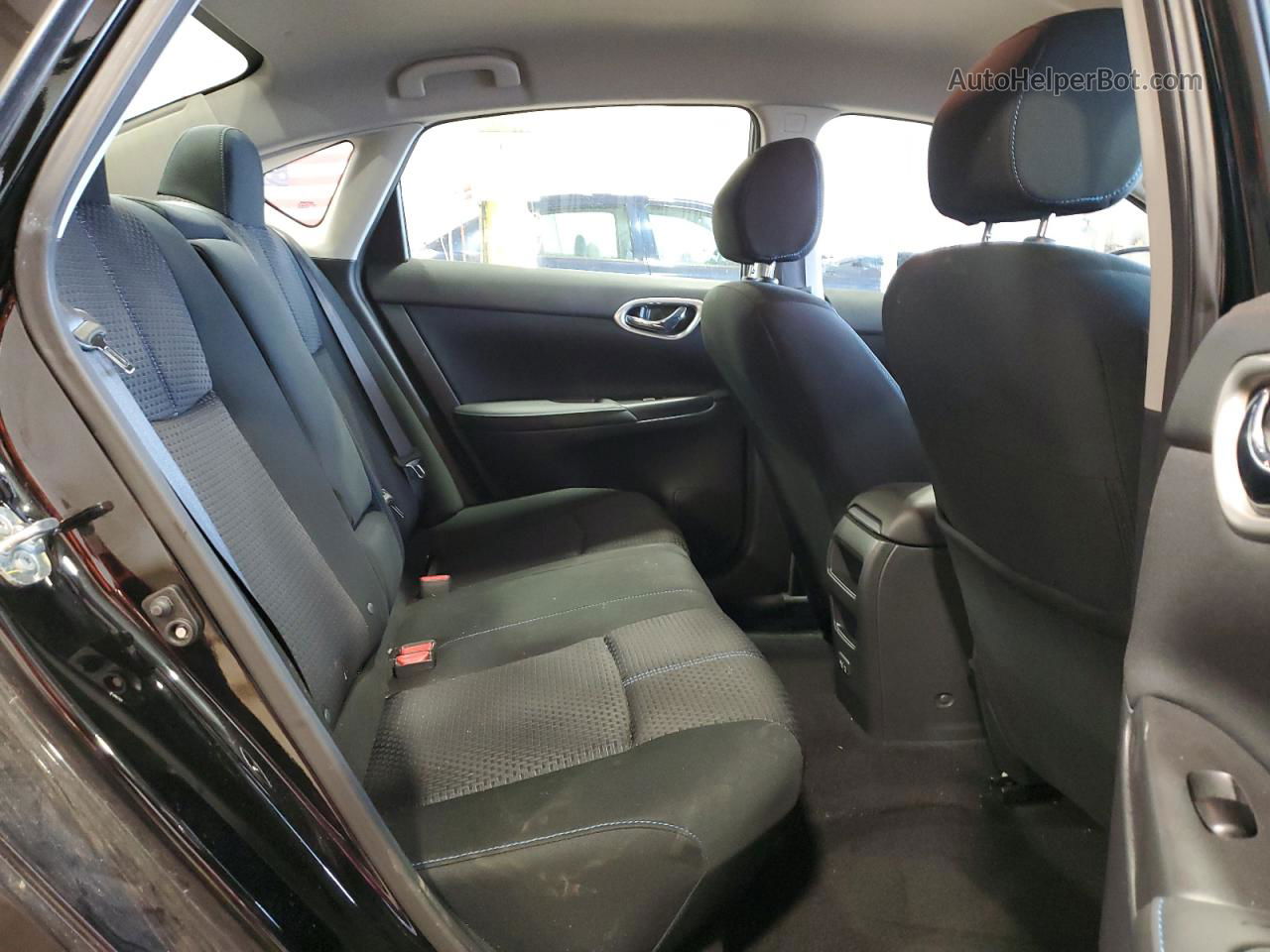 2019 Nissan Sentra S Черный vin: 3N1AB7APXKY400968