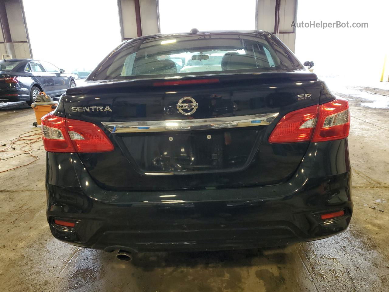 2019 Nissan Sentra S Black vin: 3N1AB7APXKY400968