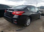 2019 Nissan Sentra S Black vin: 3N1AB7APXKY422520