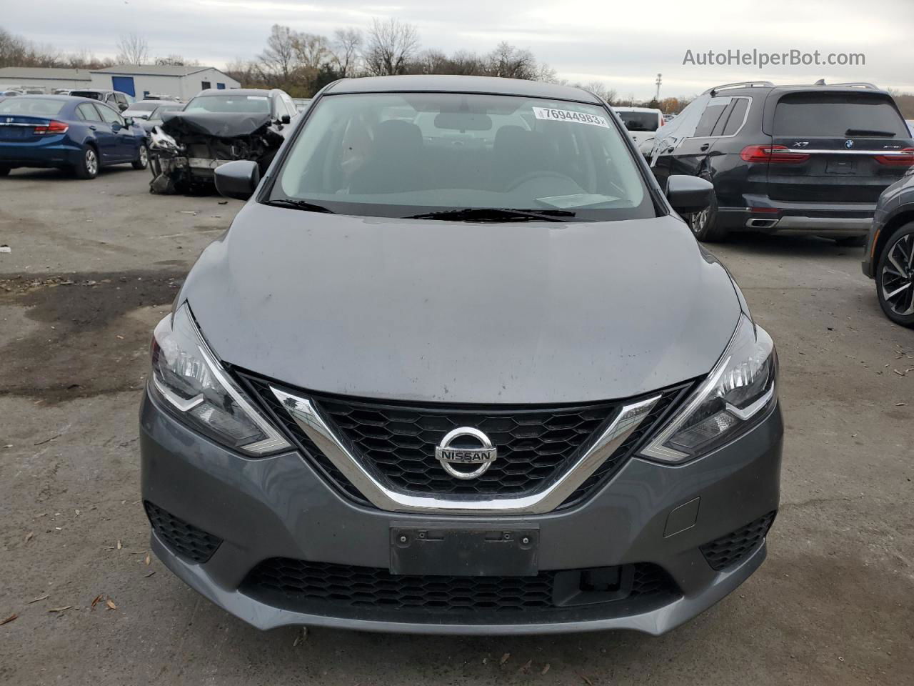 2019 Nissan Sentra S Charcoal vin: 3N1AB7APXKY443772
