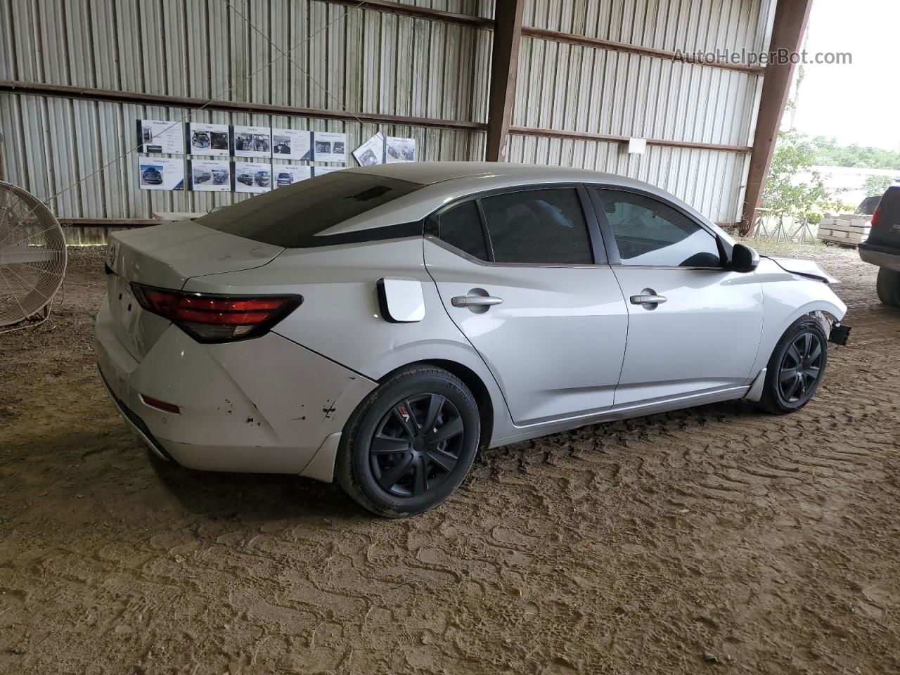 2021 Nissan Sentra S Silver vin: 3N1AB8BV0MY259737