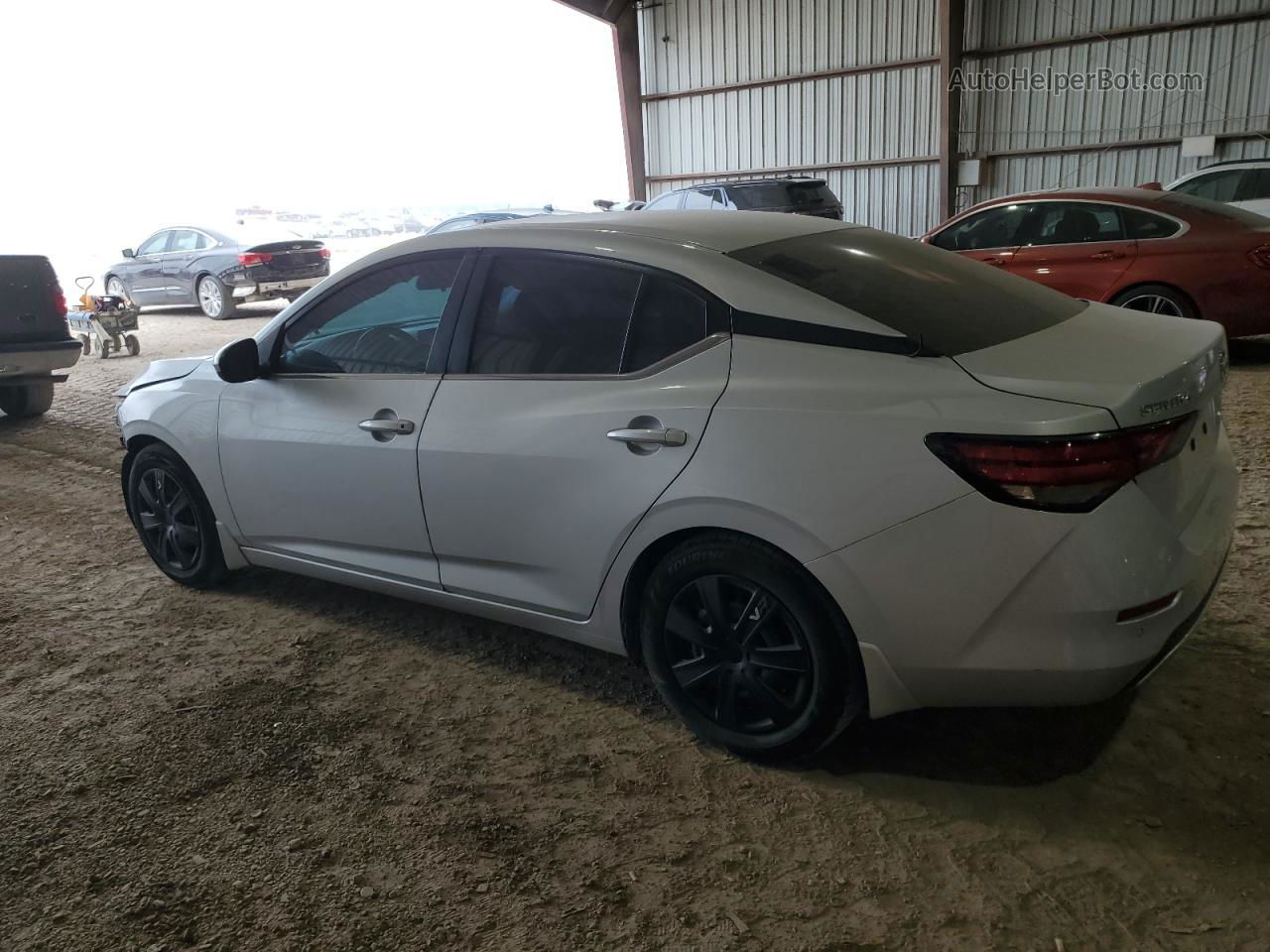 2021 Nissan Sentra S Silver vin: 3N1AB8BV0MY259737