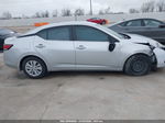 2023 Nissan Sentra S Xtronic Cvt Gray vin: 3N1AB8BV0PY273691