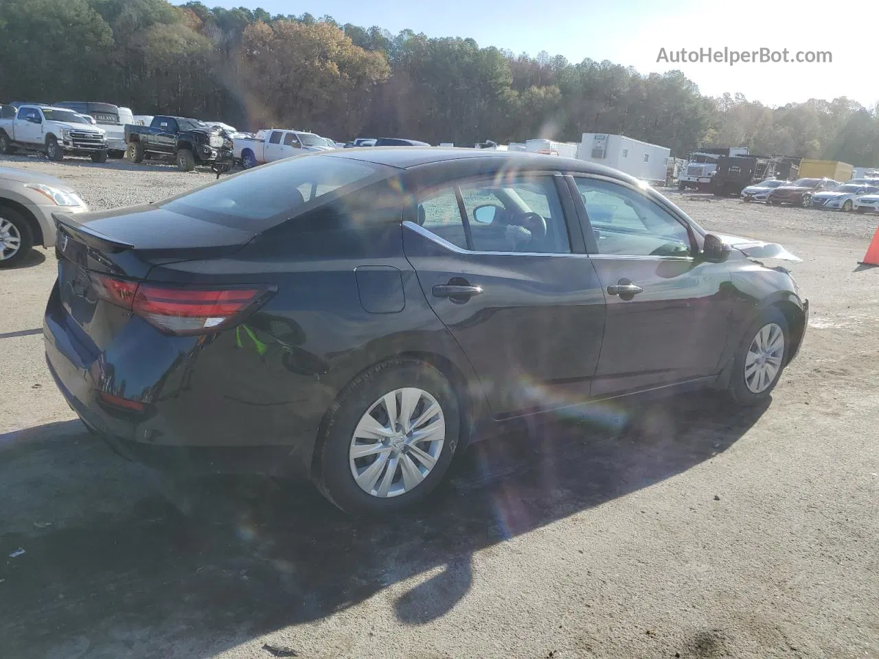 2023 Nissan Sentra S Black vin: 3N1AB8BV0PY313431