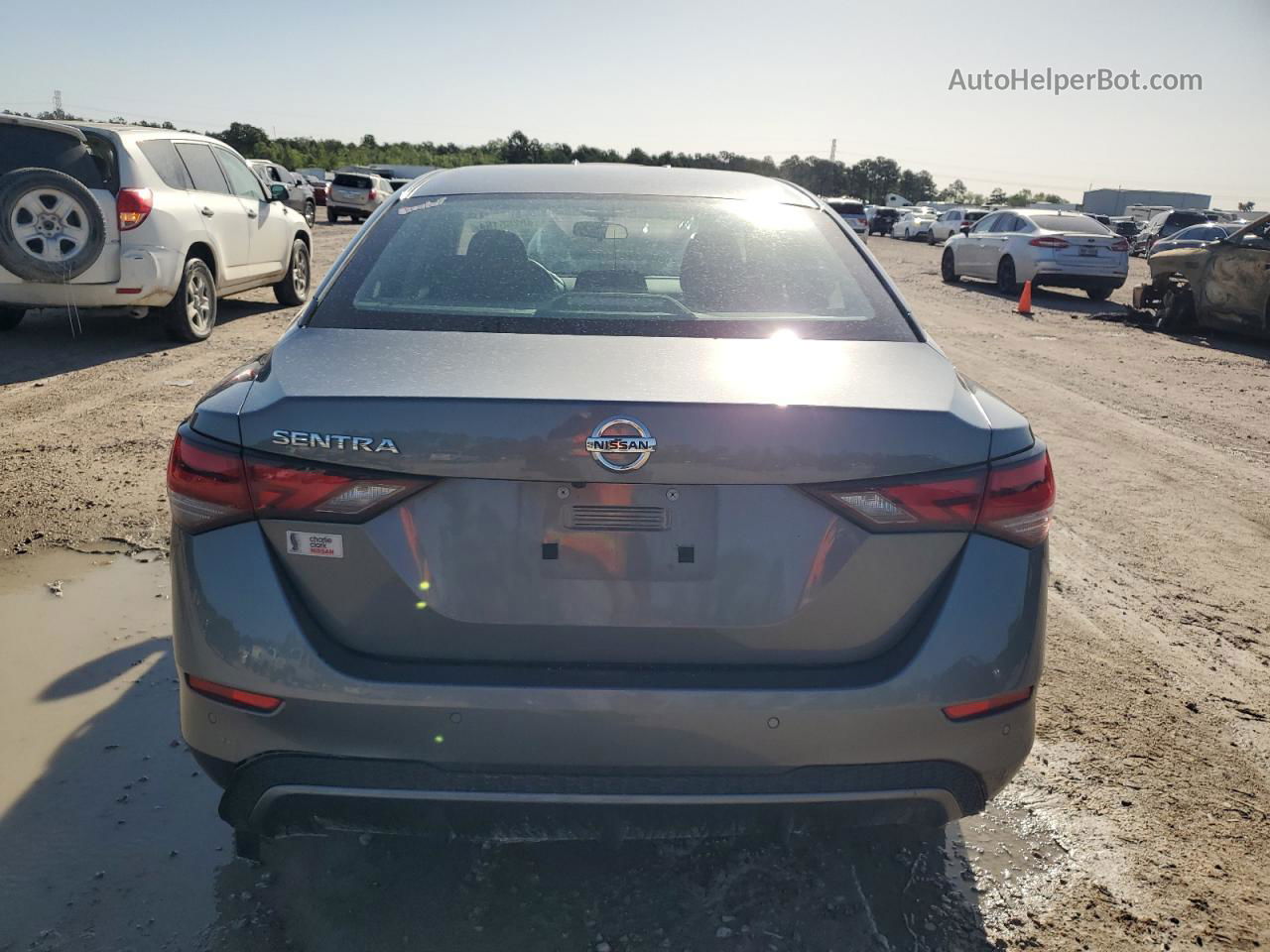 2020 Nissan Sentra S Gray vin: 3N1AB8BV1LY236899